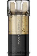 VOZOL SWITCH- pro 64P2175 soda aux canneberges VOZOL rechargeable
