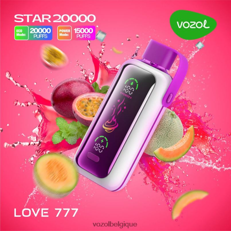 Vozol Bruxelles - VOZOL STAR 20000 amour 777 6D6DJ12