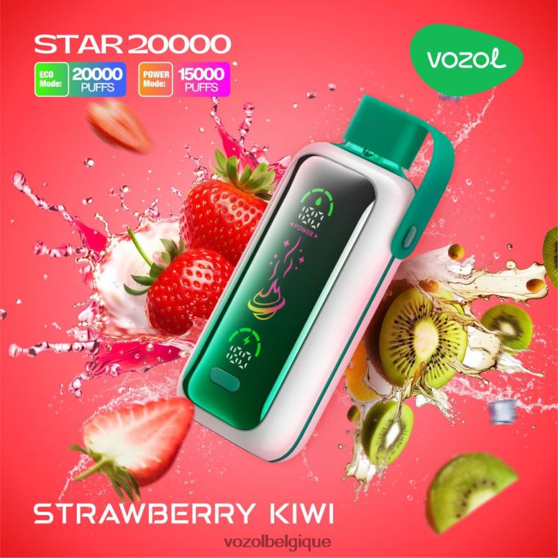 Vozol Review - VOZOL STAR 20000 fraise-kiwi 6D6DJ20