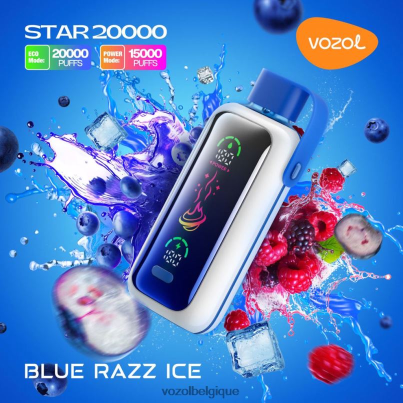 glace bleue