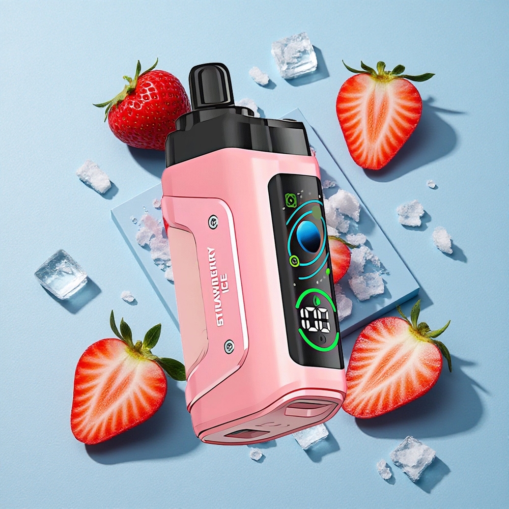 Razz Bar 45000 Bouffées Fraise Glacée Vape Jetable 1.0 Ohm Mesh Coil wholesale Belgique