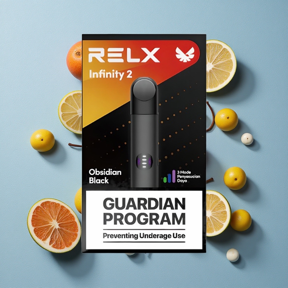 RELX Infinity 2 600-650 bouffées AstreNoir wholesale Belgique fini métallique