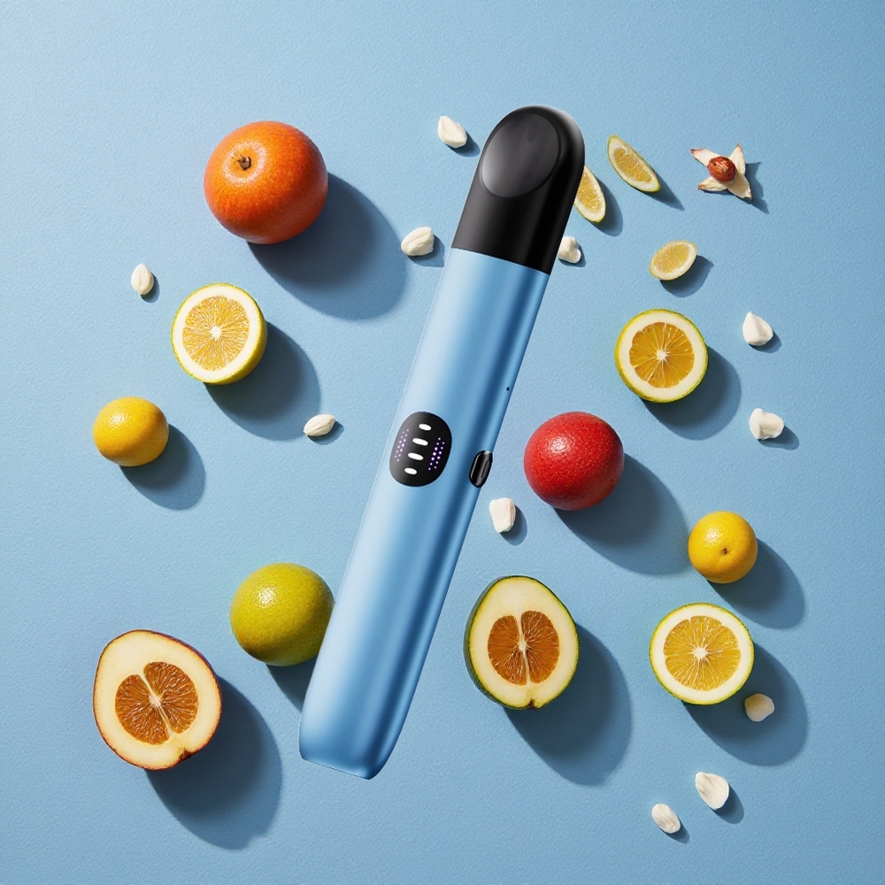 RELX Infinity 2 600-650 bouffées Bleu wholesale Belgique Finition métallique élégante