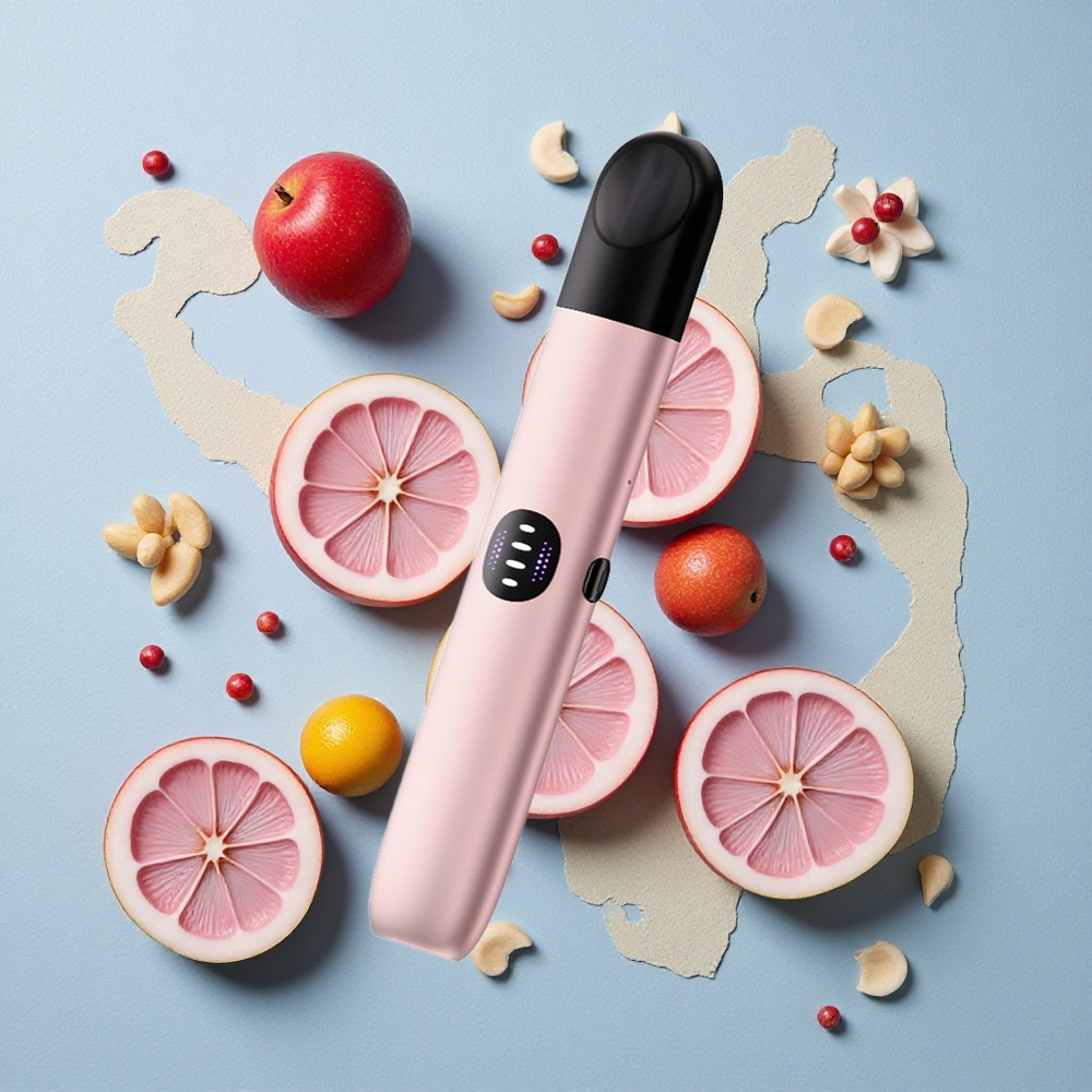 RELX Infinity 2 600-650 bouffées Rose wholesale Belgique Finition métallique élégante