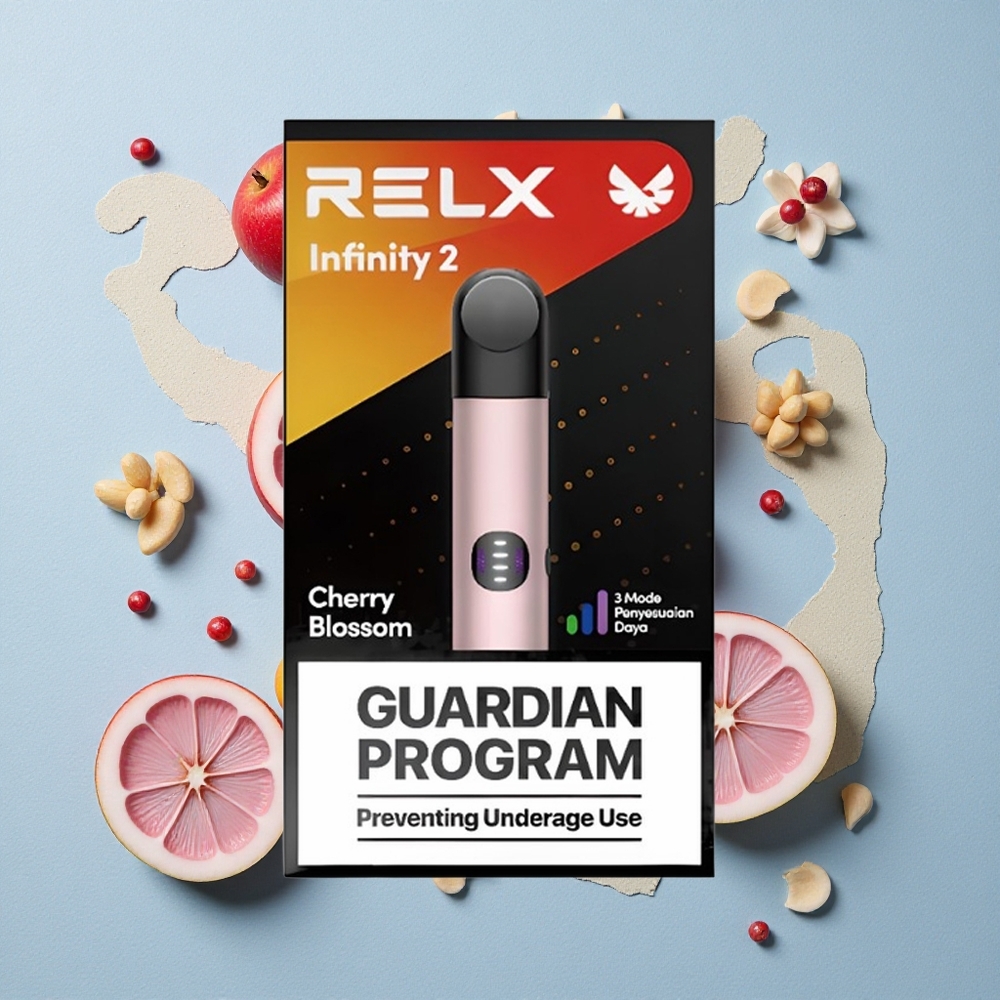 RELX Infinity 2 600-650 bouffées Rose wholesale Belgique Finition métallique élégante