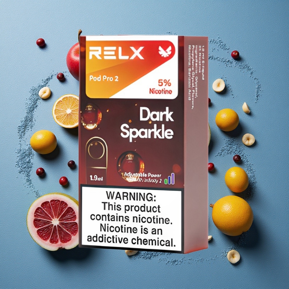 RELX Pod Pro 2 600 bouffées Dark Scintillement wholesale Belgique 1.9ml 5%