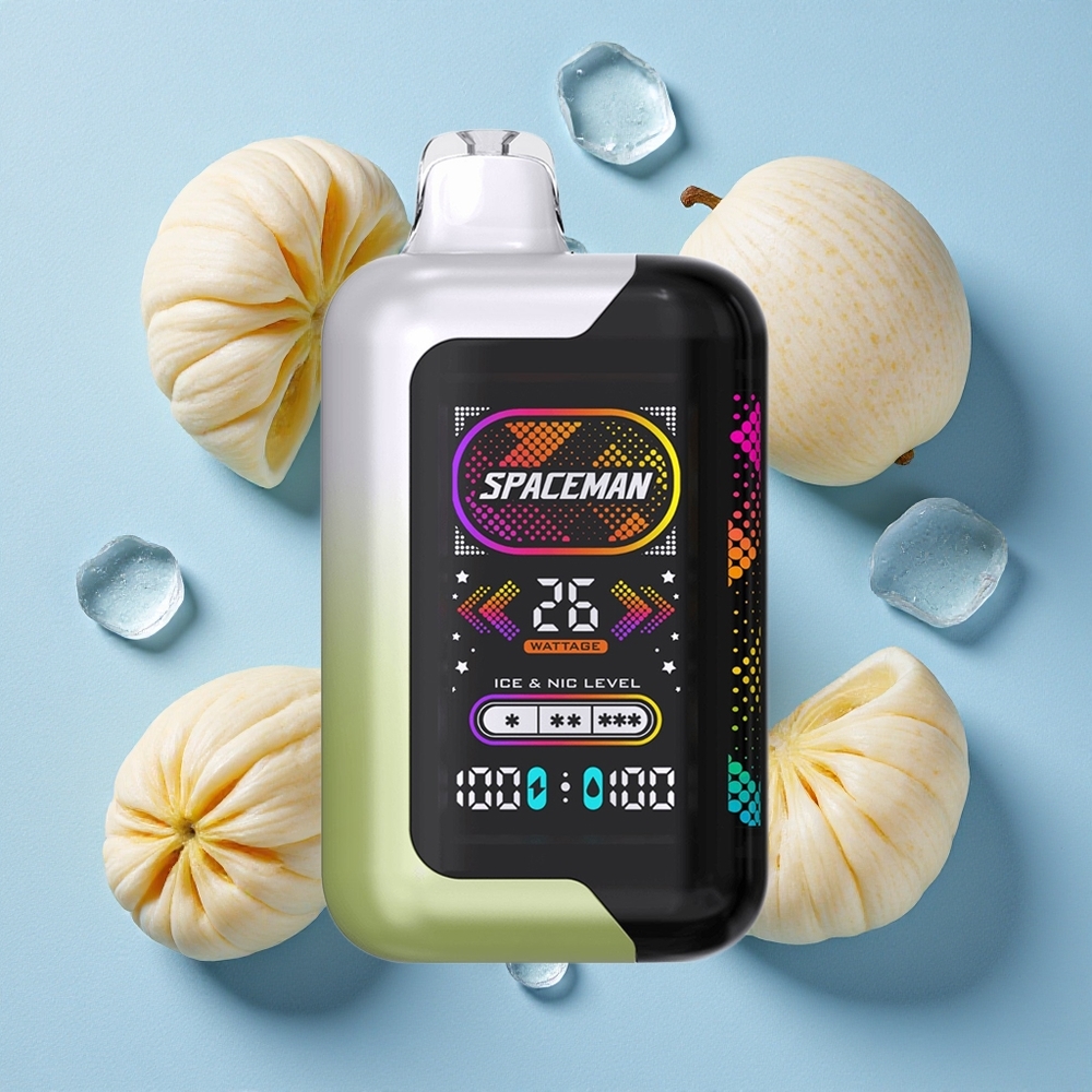 SMOK SPACEMAN SP40000 Vape Jetable 40000 Bouffées Raisin Blanc Glacé wholesale Belgique 20ml