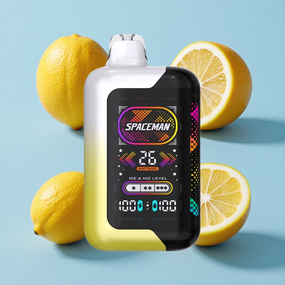 SMOK SPACEMAN SP40000 Vape Jetable Citron Pop 40000 Bouffées écran LED 2,28" wholesale Belgique